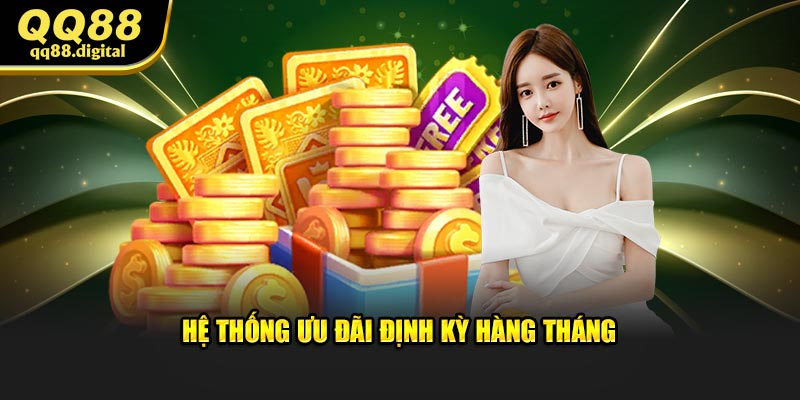 Hệ thống ưu đãi định kỳ hàng tháng